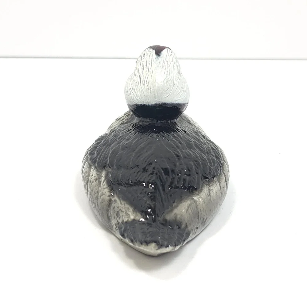 Vintage Scott Prod. Inc. Bufflehead Duck Painted Cast Metal Beer Bottle Opener